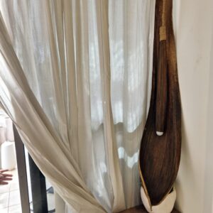 מנורת ענק "כף תמר מעוגלת" בעבודת יד