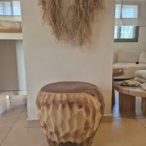 שולחן קפה "קרוק" מעץ סואר