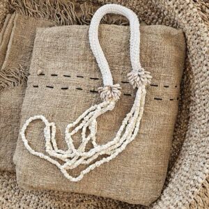 תליון דקורטיבי מעצם דג ומקרמה 51 ס"מ