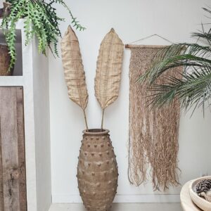 עלה קישוט דקורטיבי רחב מראטן ובמבוק