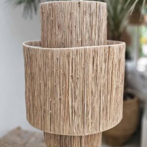 אהיל תאורה מרפיה טבעית “סאנשיין” 61 ס"מ